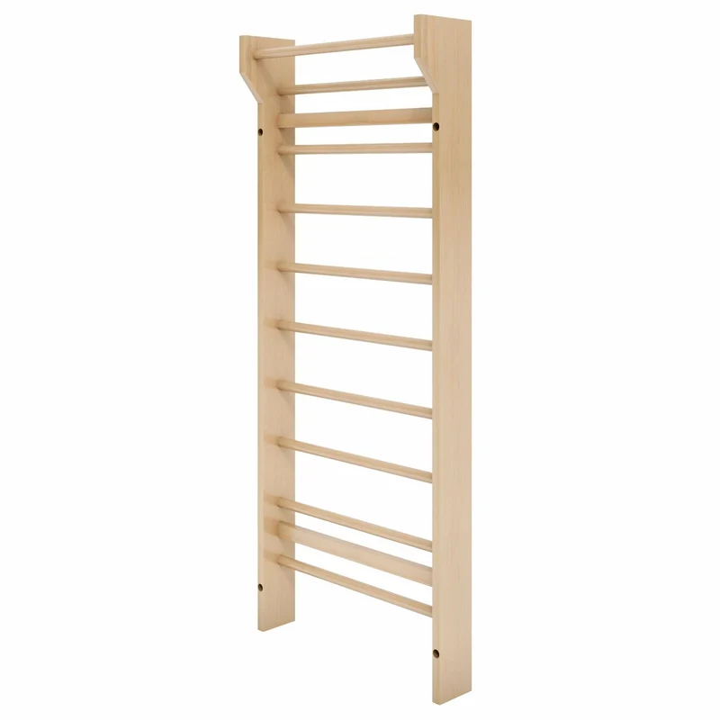 Espalier en bois murale avec 10 barres