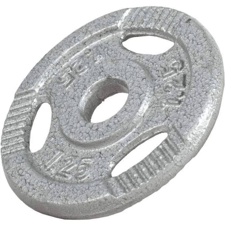 Disque musculation fonte 30/31 mm ou 50/51 mm avec poignées