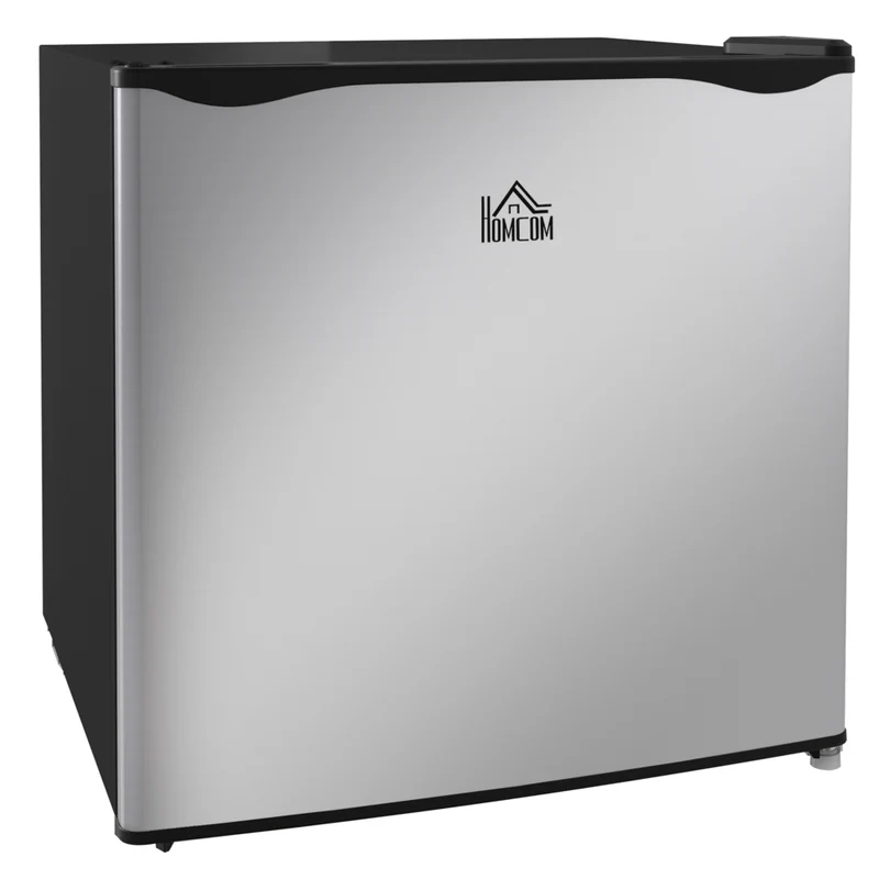HOMCOM - congélateur mini compact avec température réglable - 1,1 pi3 - argent