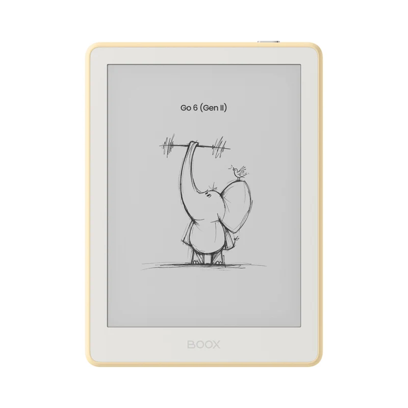 BOOX Go 6 Gen II 6" E-Ink eReader - 32GB - Custard