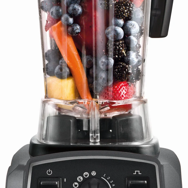 Salton Professional Grade Power Blender - 2 L - Charcoal Grey