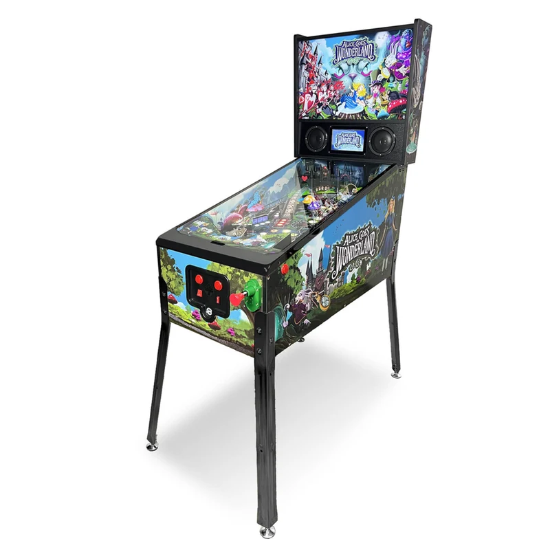Wonderland Amusements Alice Goes To Wonderland Pinball - English