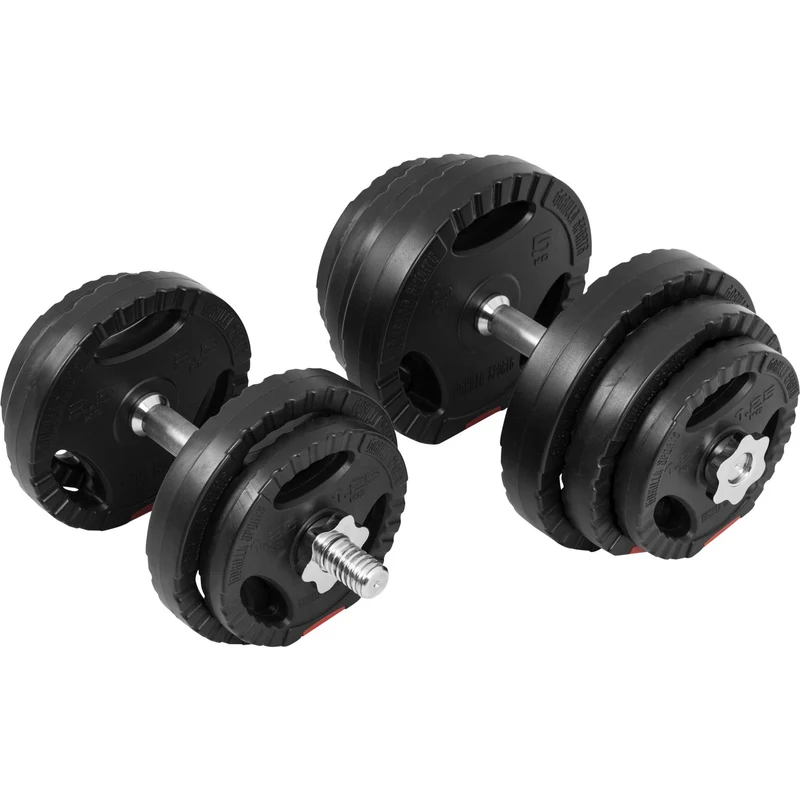 Set d’haltères en vinyle 30 kg