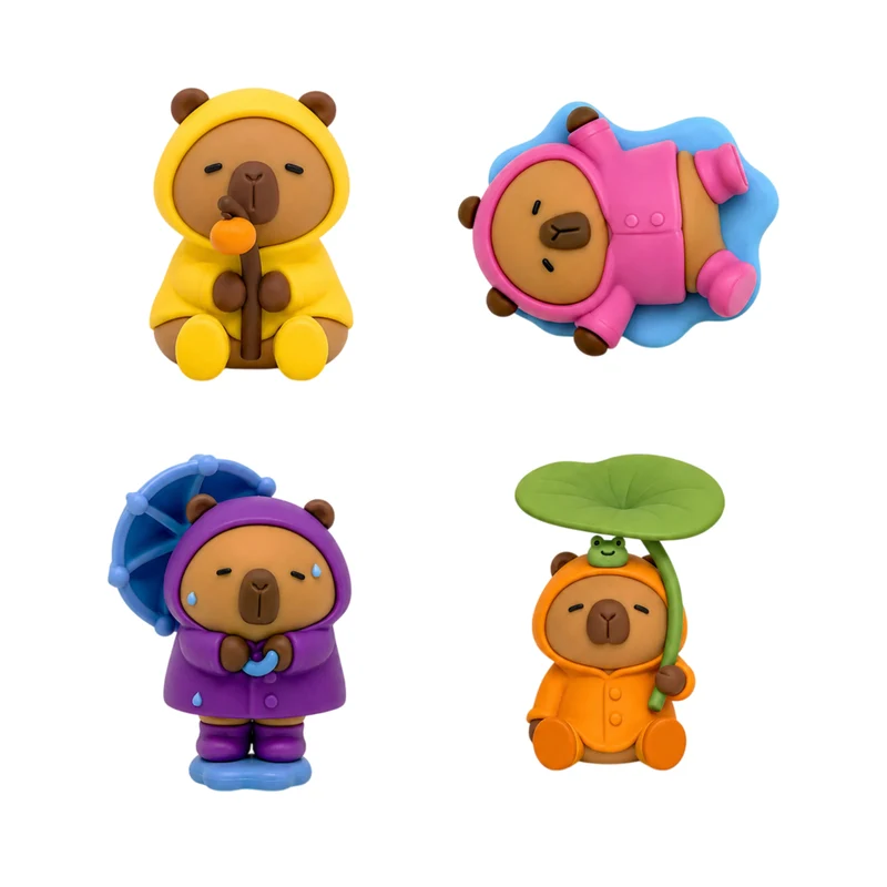 Artikl Peek-a-Pals - Play in The Rain Capys - 4 Pack