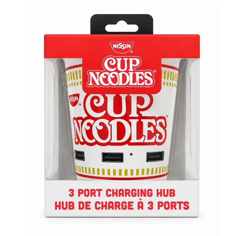 Orbit – Hub de charge à 3 ports Cup Noodles