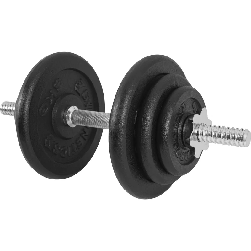 Set d'haltères courts E-Series en fonte 20 kg