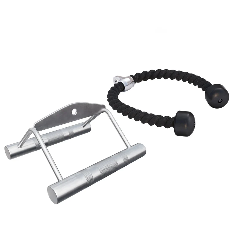 Set de traction (corde triceps, triangle de tirage parallèle)