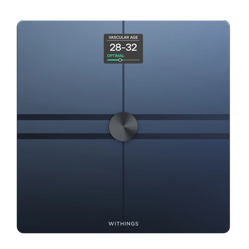 Withings - Body Comp Balance Wi-Fi avec analyse corporelle complète - Noir