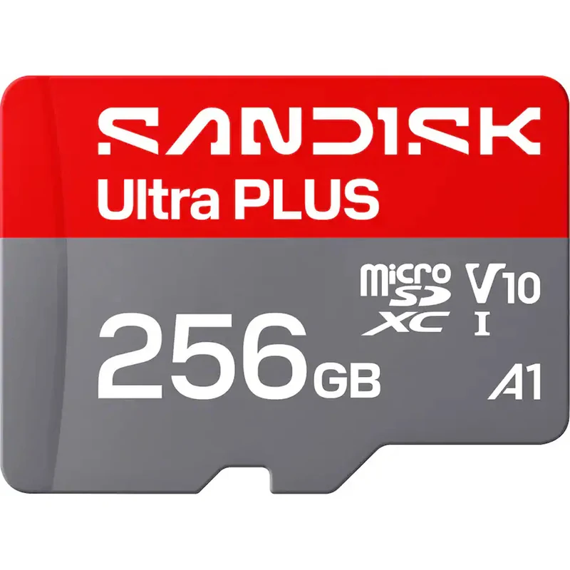 Sandisk 256GB Ultra PLUS MicroSD UHS-I Card