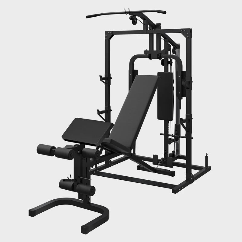 Home Gym avec banc de musculation réglable
