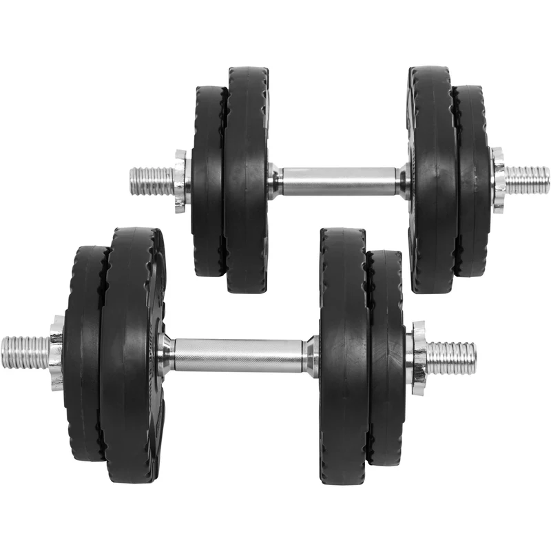Set d'haltères courts 20 kg