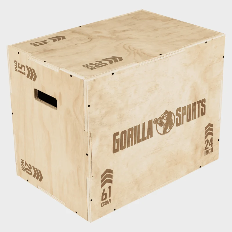 Plyo Box 3 en 1 en bois