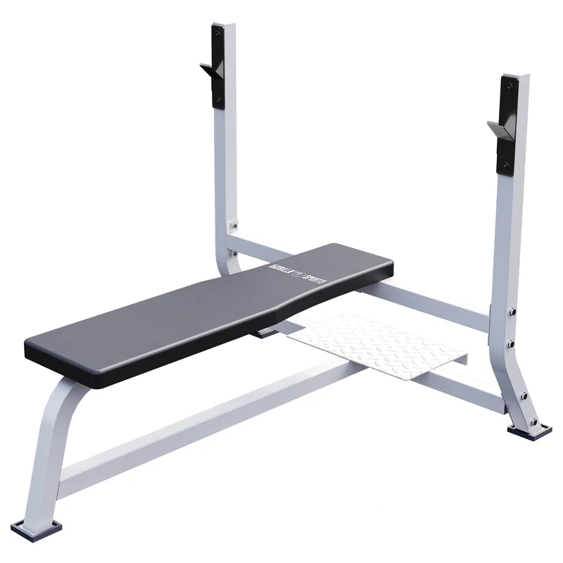 Banc de musculation avec support de barres