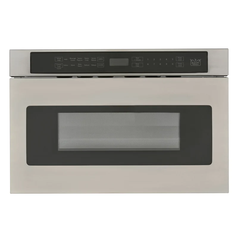 Kucht 24" 1.2 cu. ft. Built‑In Microwave Drawer - Stainless Steel