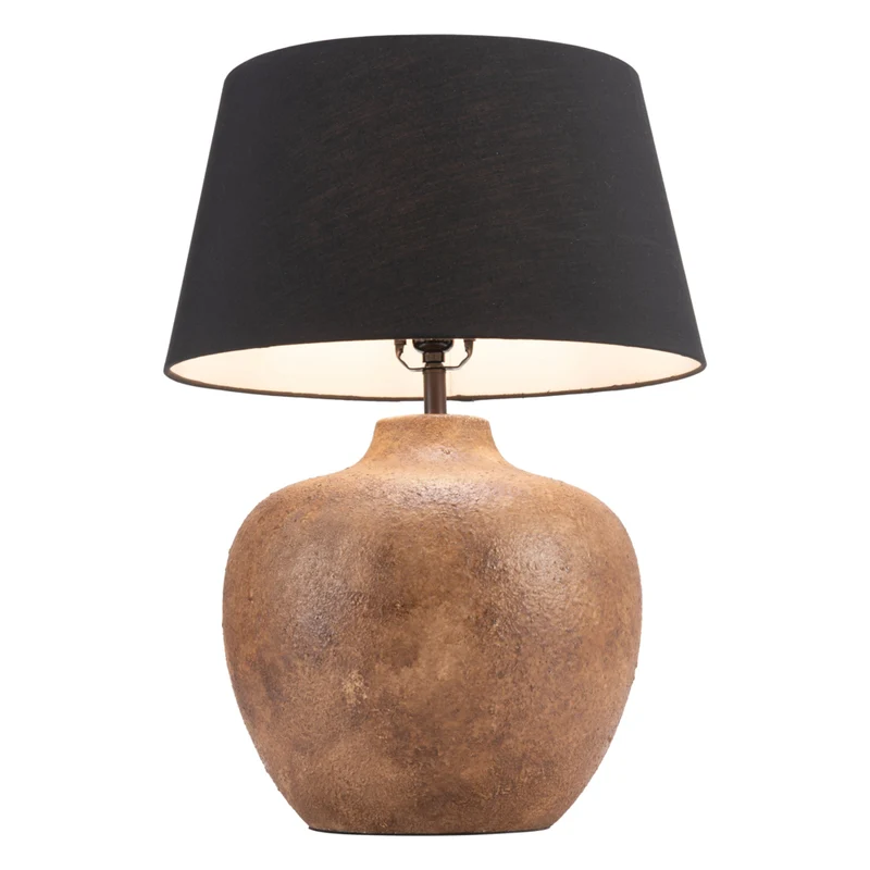 Zuo Basil Table Lamp - Black