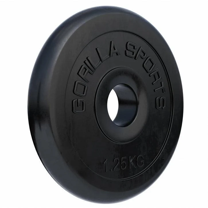 Disques de musculation en caoutchouc 30/31 mm