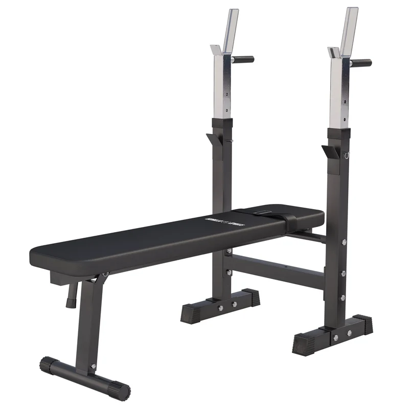 Banc de musculation avec support de barre