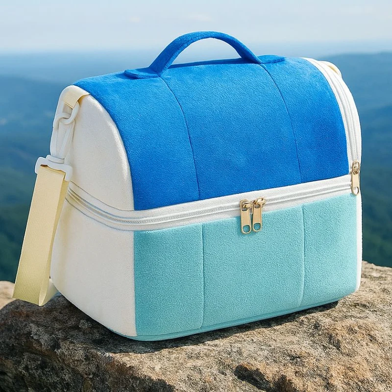 Petit Sac isotherme Repas - SmartStack 7 L Style Velours