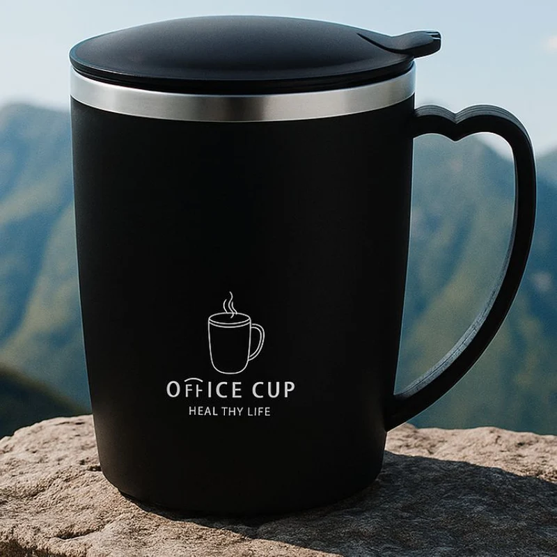 Tasse isotherme 350 ml avec couvercle – NeoMug