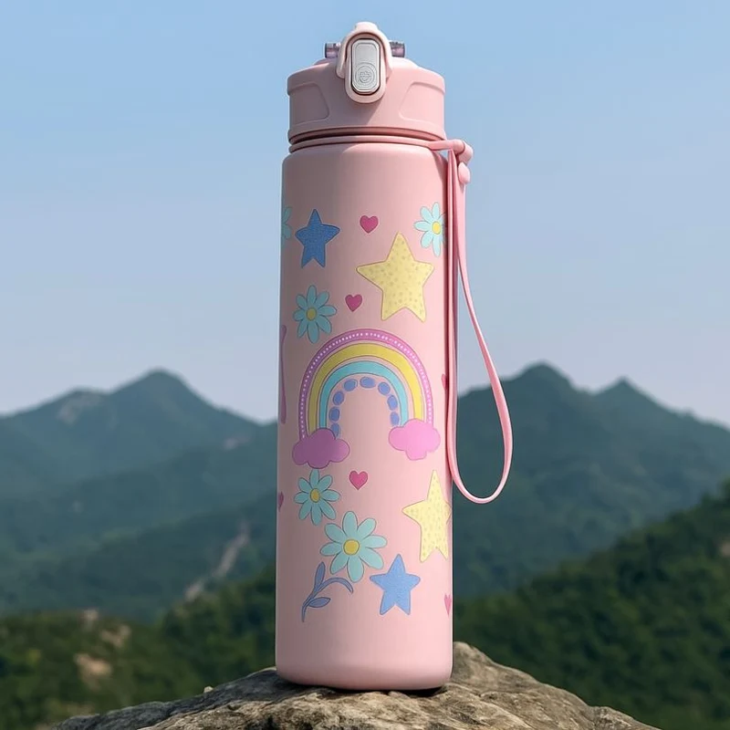 Gourde pour enfant 750 ml anti-fuite | ColorKids