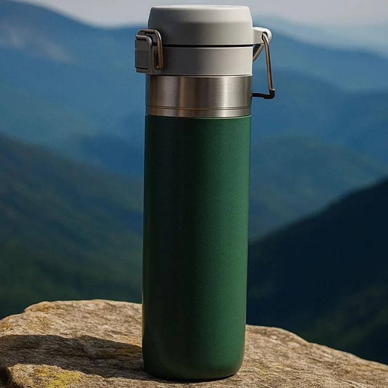 Thermos café 800 ml avec verrou anti-fuite – BrewMate