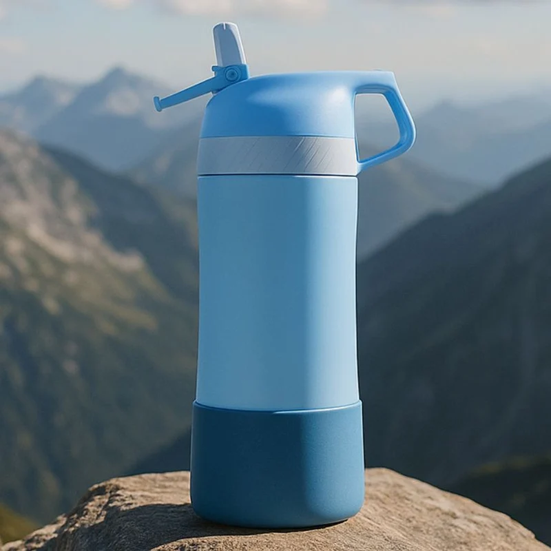 Gourde enfant isotherme 400 ml avec bouchon sport – VitalKid