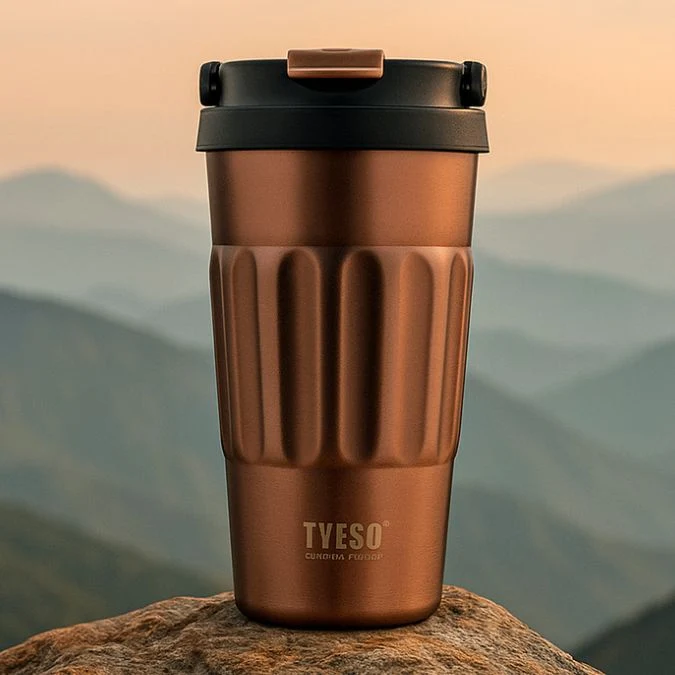 Mug Café isotherme - GlamBrew 500 ml Inox