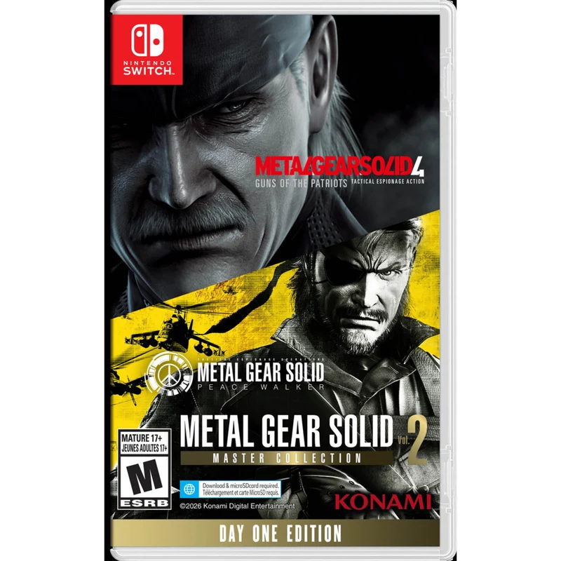 Metal Gear Solid: Master Collection Vol.2 pour Nintendo Switch
