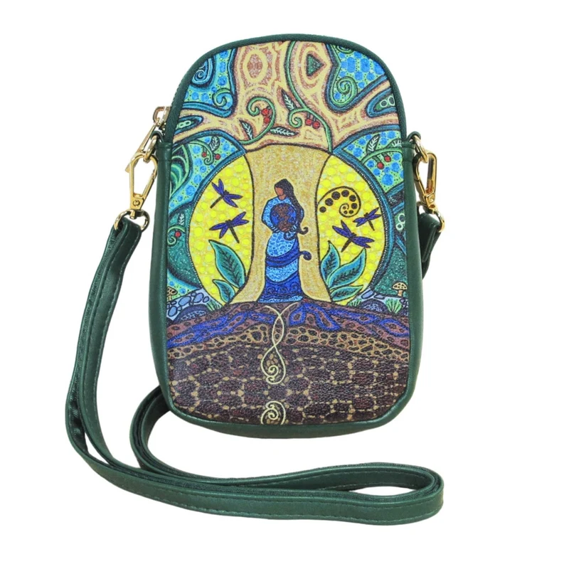 Oscardo - Strong Earth Woman par Leah Dorion Sac pour téléphone