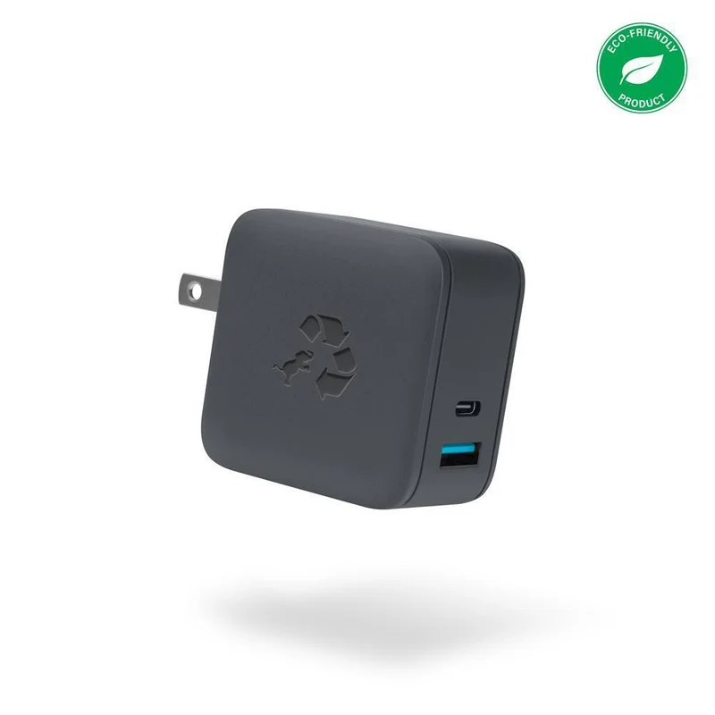 Nimble Wally 65W USB-C PD and USB-A GaN Wall Charger