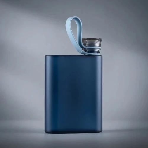 Gourde Plate Format A5 | Bouteille d'Eau Ultra-Fine Anti-Fuite