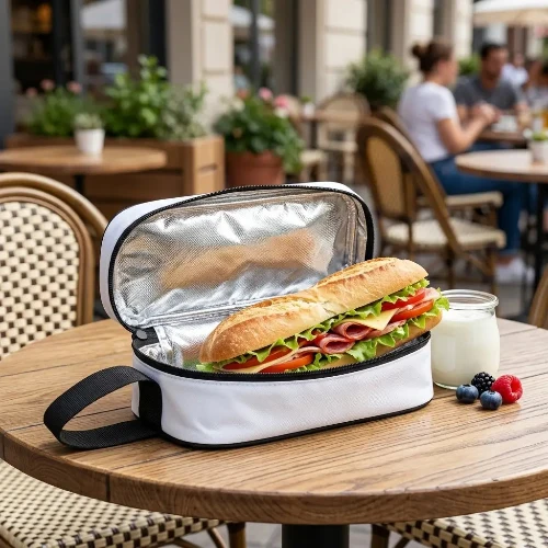Sac Isotherme à Sandwich | Pochette Repas Compacte et Étanche