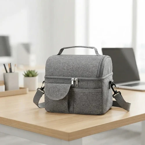Sac Isotherme Repas Double Compartiment | Lunch Bag Premium