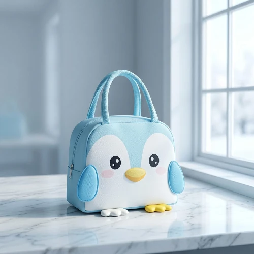 Sac Isotherme Repas Enfant | Lunch Bag Isolé Motifs Animaux 3D