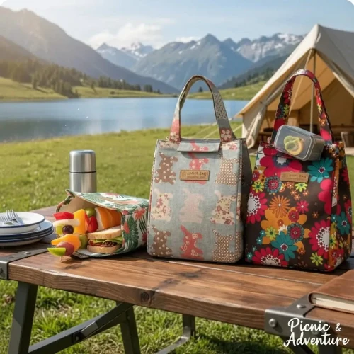Sac à Lunch Isotherme et Imperméable pour Transporter vos Repas
