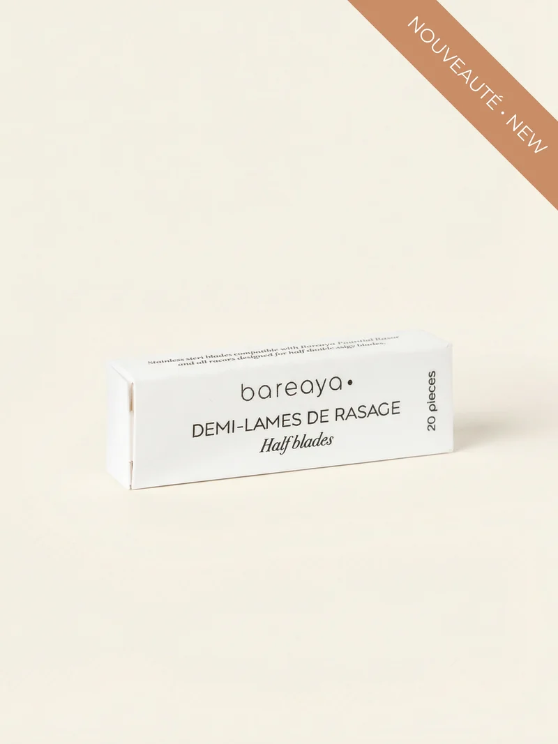 Demi-lames pour Rasoir Essentiel - Pack de 20