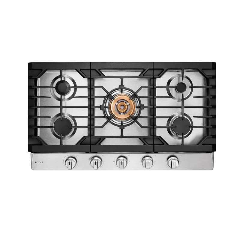 Fotile - Plaque de cuisson à gaz en acier inoxydable Tri-Ring Series - 36 po
