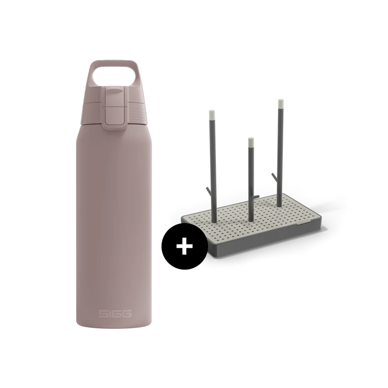 Shield Therm ONE Everyday Set – 1L Bottle + Drying Rack Dusk
