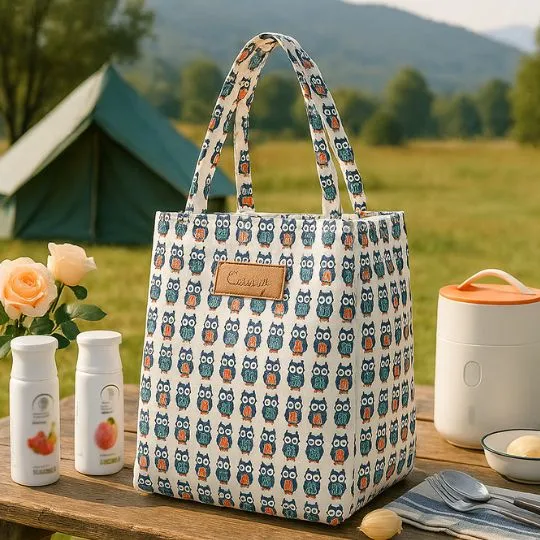 Sac isotherme - Bentli Hibou Grand Yeux