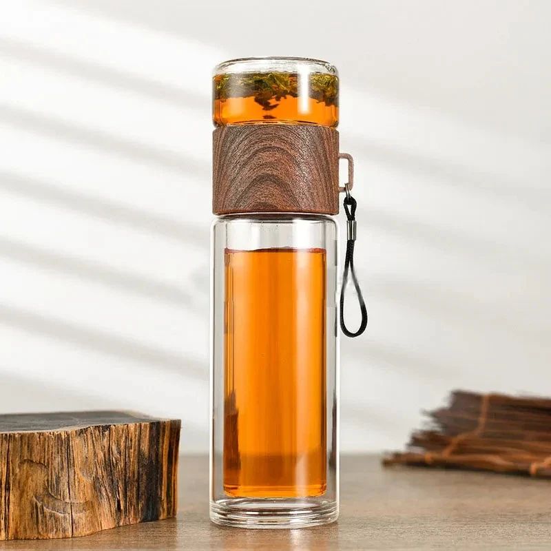 Gourde En Verre Avec Filtre