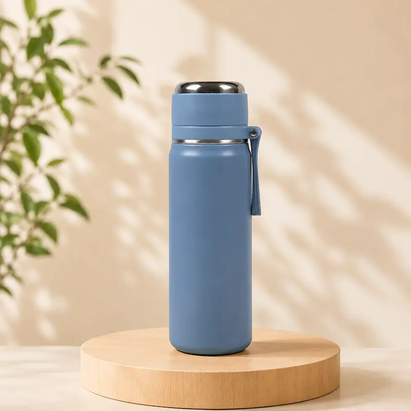 Gourde isotherme en acier inoxydable - Étanche