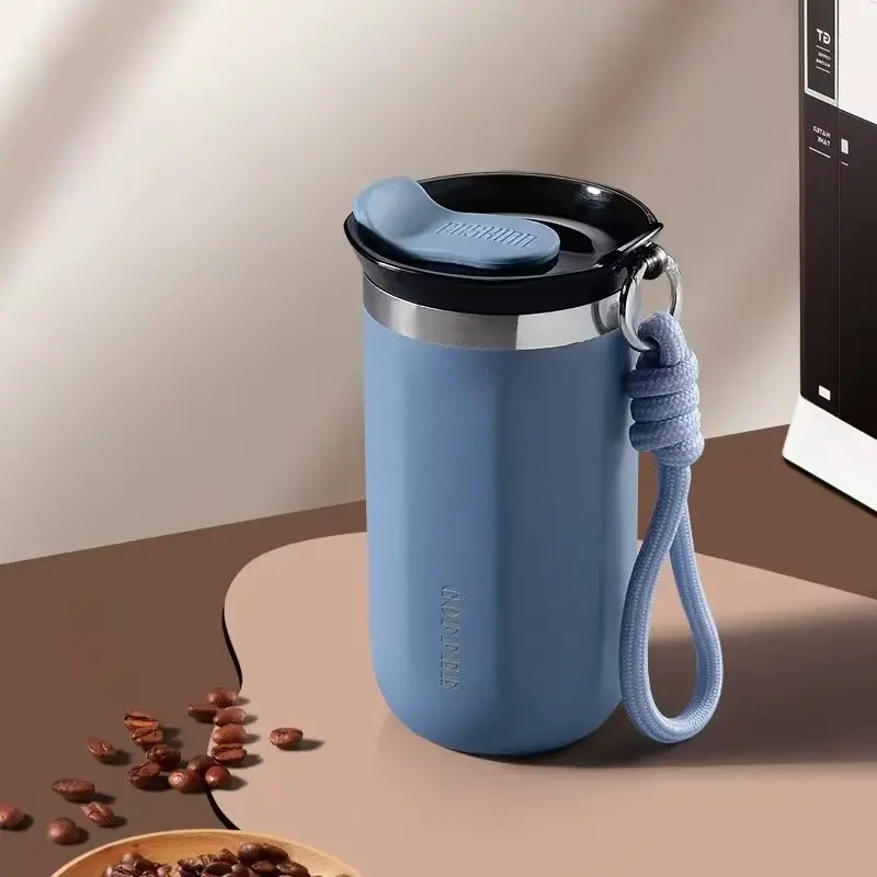 Gobelet isotherme inox avec poignée – Étanche nomade