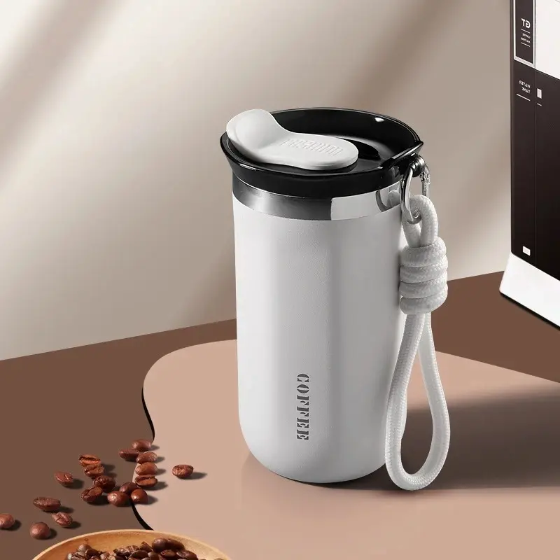 Gobelet isotherme inox avec poignée – Étanche nomade