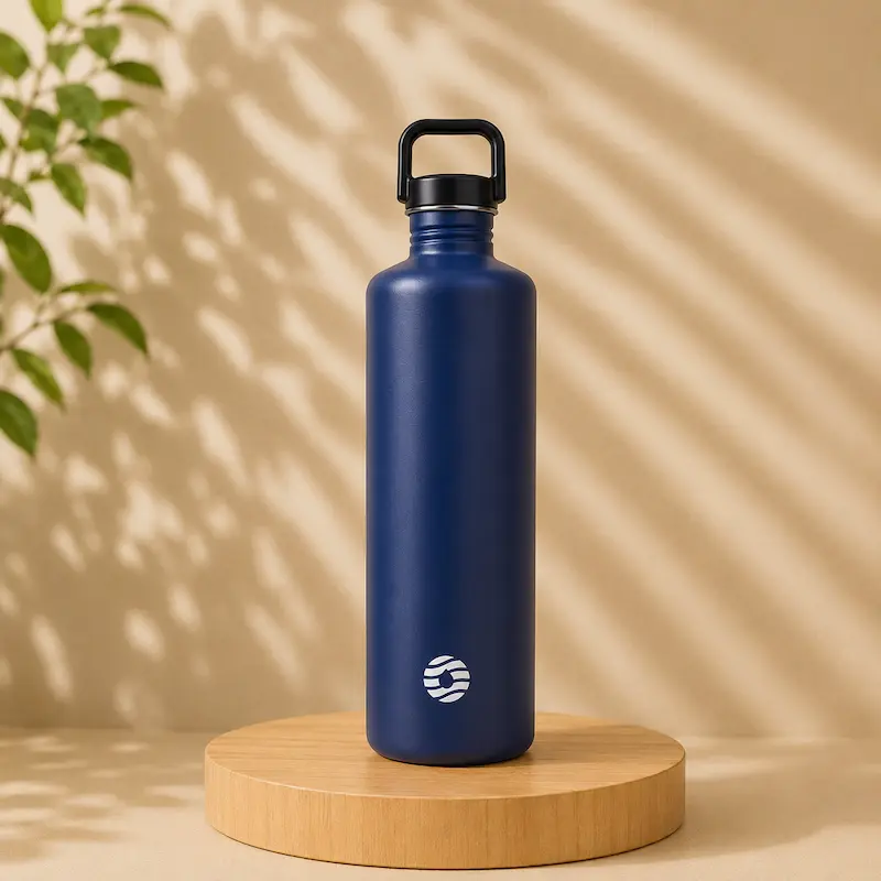 Gourde sport inox grande capacité – Étanche & portable