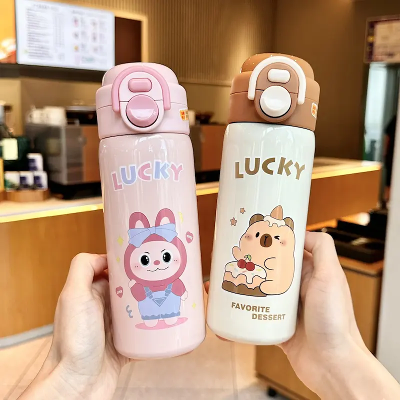 Thermos anime 500 ml - Anti-fuite école | KawaiiCup