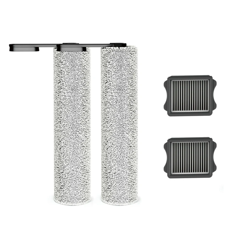 Tineco - Kit d’accessoires pour laveuse de plancher pour FloorWasher 5, Floor One S5, iFloor 5 et GO H2O XL - 2 brosses, 2 filtres