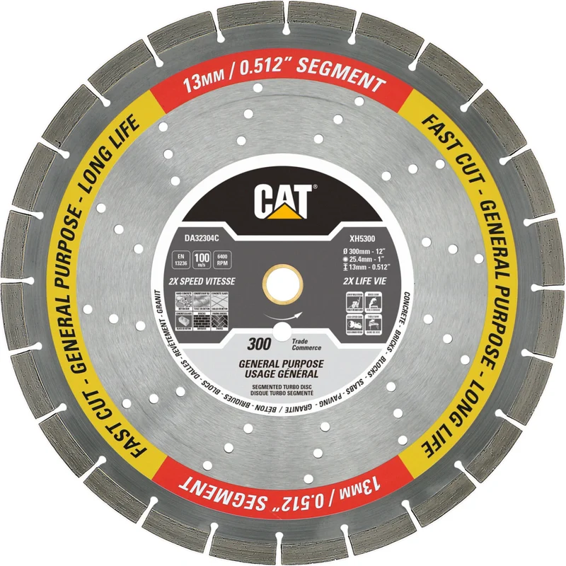 CAT 12" Segmented Rim Diamond Saw Blade