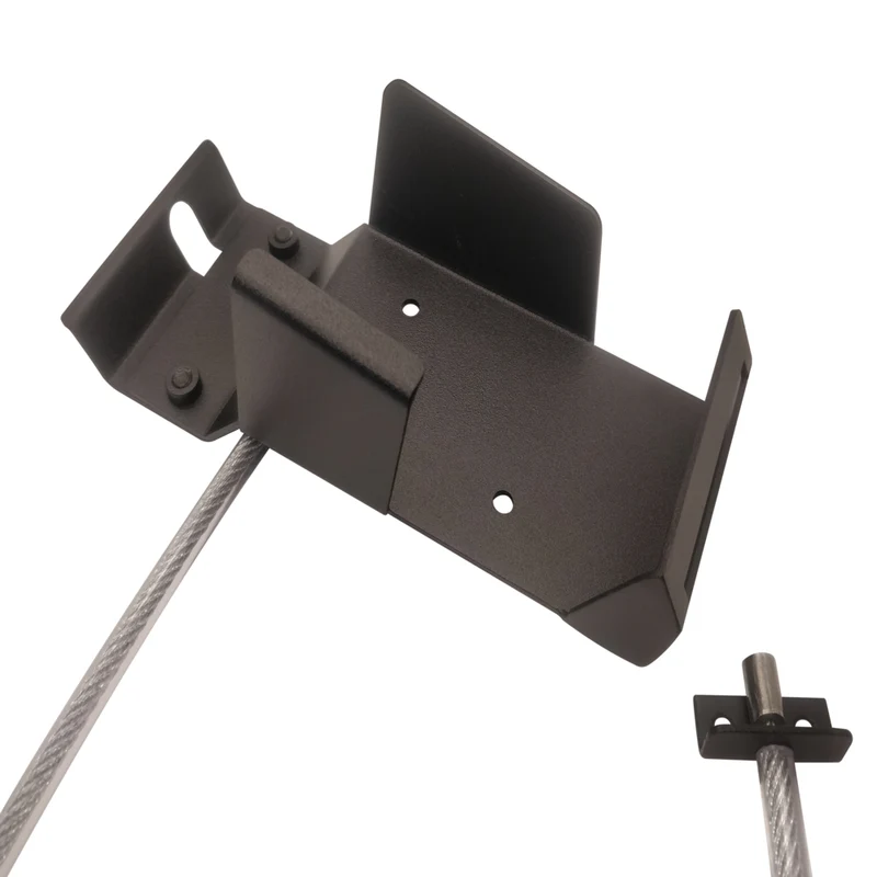 Protect Operations Solutions POS Desk 5000CC-DB Tethered Cradle & Cable Pin Pad Security Kit