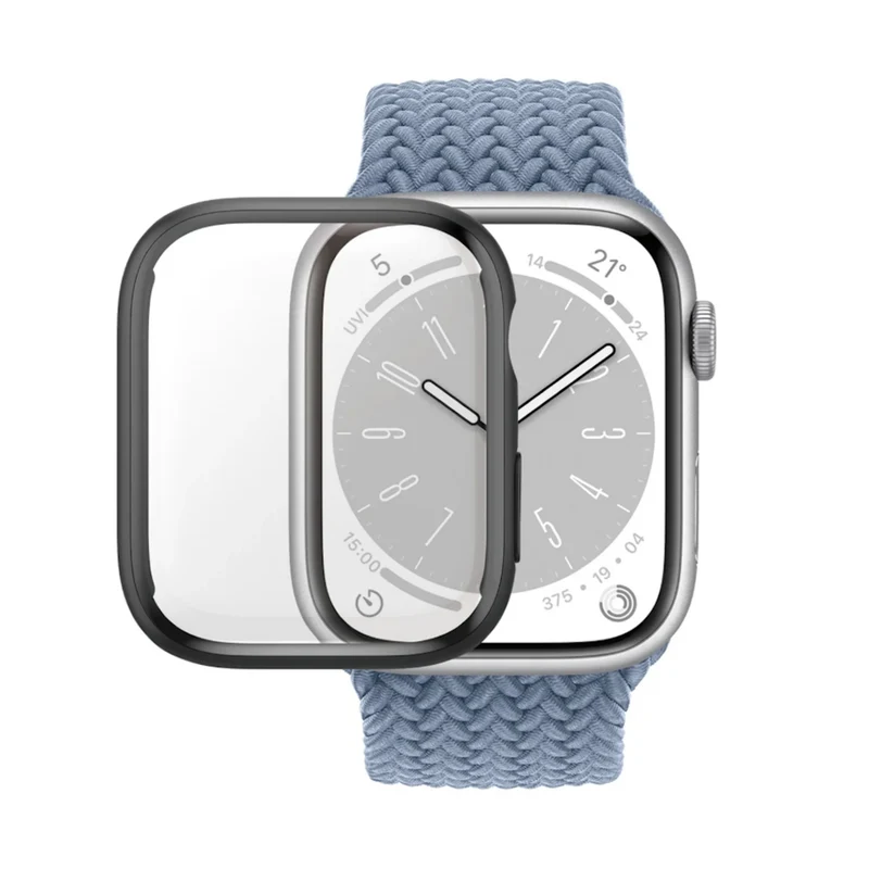 PanzerGlass - Full Body pour Apple Watch 41mm S7-9 - Noir