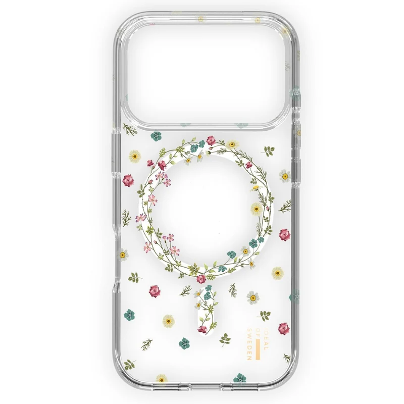 Ideal of Sweden Clear MagSafe Mid Case for iPhone 17 Pro Max - Petite Floral